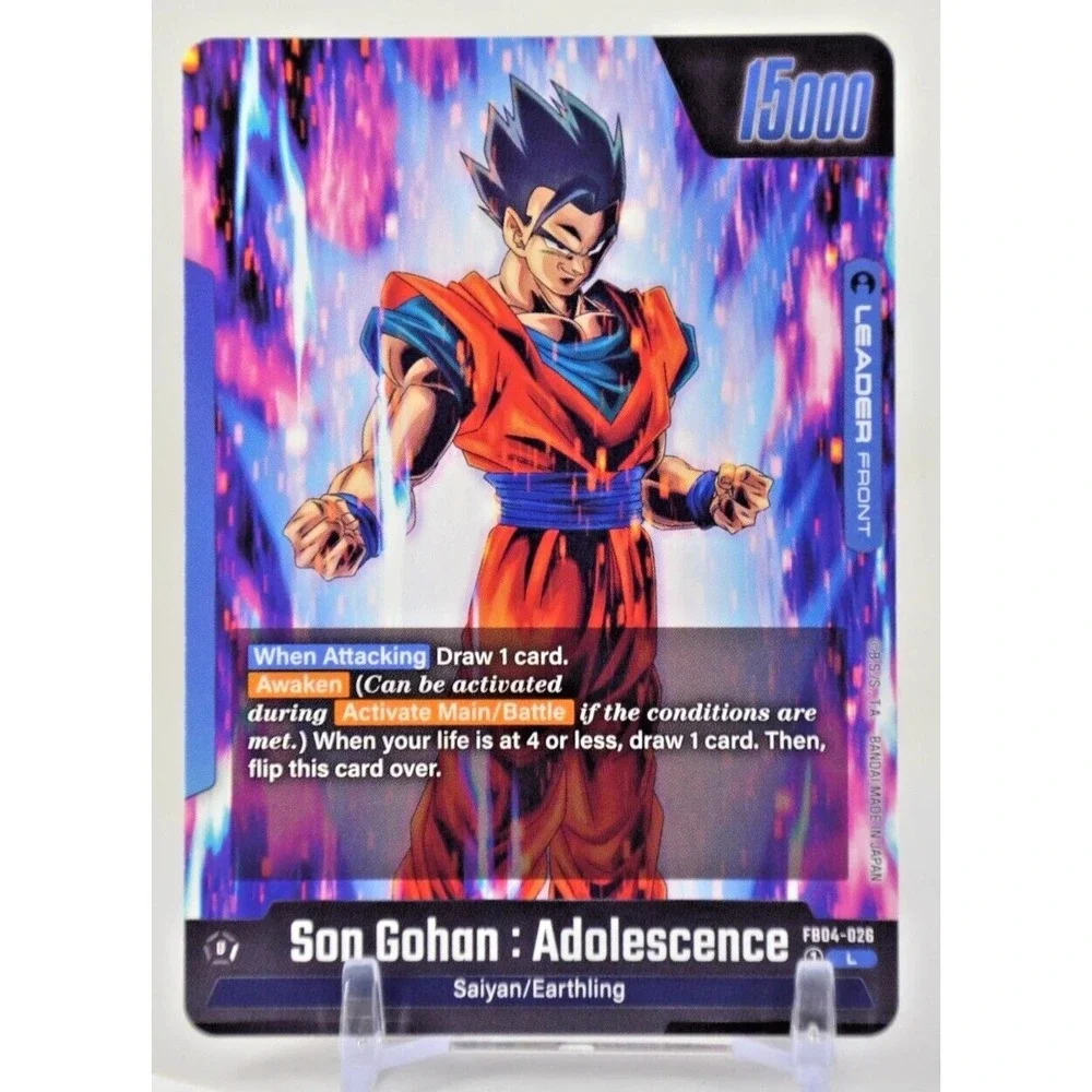 FB04-026 Son Gohan : Adolescence (L) Dragon Ball Super: Fusion World Ultra Limit